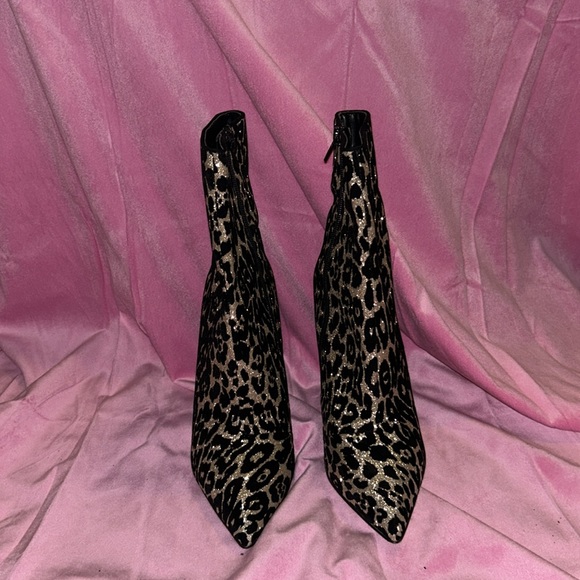 ALDO Boots sparkly leopard print - Picture 4 of 9